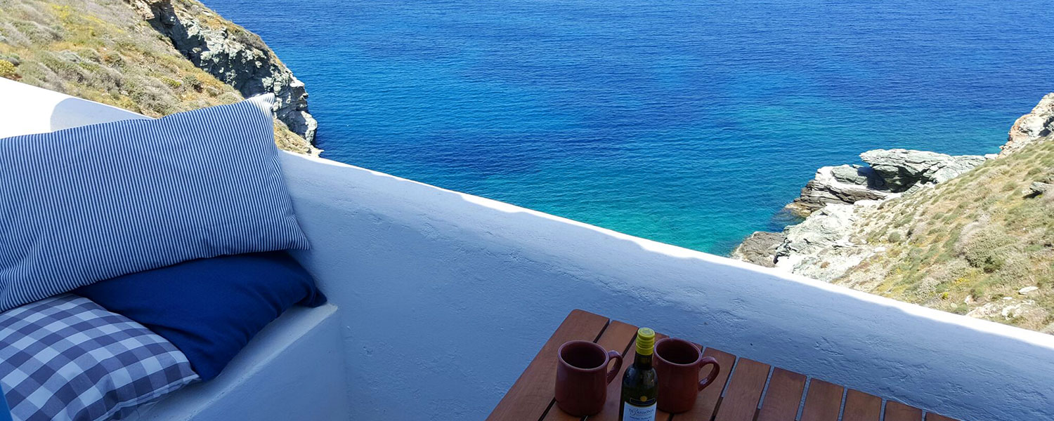 Studios à Sifnos avec vue sur la mer